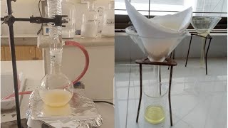 Synthesis of benzoyl hydrazide  reaction bw ester and hydrazine hydrated chemistry [upl. by Amabel]