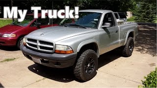 Dodge Dakota Review  MY TRUCK [upl. by Richers654]