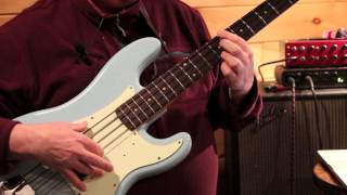 Real Bass Lessons 10  Jazz  Guide Tones  10ths and 7ths [upl. by Lobell]