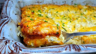 Hashbrown Casserole Recipe  Holiday Sides cooking [upl. by Hurlbut]