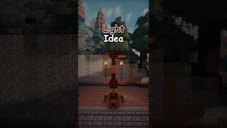 How to build a Street Light in Minecraft Tutorial minecraft [upl. by Brandon350]