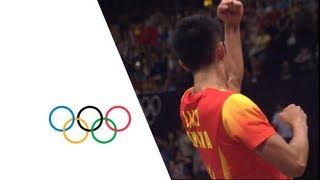 Lin Dan CHN v Lee Chong Wei MAS  Mens Badminton Singles Final  London 2012 Olympics [upl. by Yde]