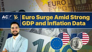 Euro Surge US Slowdown GDP and Inflation Data Signals Big Moves Ahead [upl. by Hametaf685]