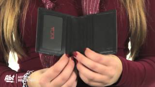 Overview of the Tumi Alpha Collection Black Slimfold ID Wallet  19238 BLACK [upl. by Llenwahs223]