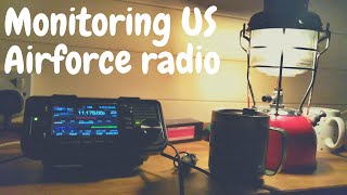 How to monitor US Air Force military radio  Ham radio [upl. by Attenrad]