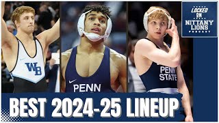 Projecting Penn State wrestlings  best  possible starting lineup in 202425 [upl. by Rosalba]