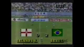 Josimar Gol na copa de 1986 Brasil 3x0 Irlanda do Norte Narração Luciano do Valle [upl. by Alleb]