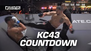 30mins of KNOCKOUTS  Get ready for KARATE COMBAT 43  KC43 [upl. by Peyton]