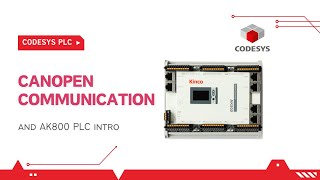 Codesys PLC Quick Master CANopen communication [upl. by Anialem]