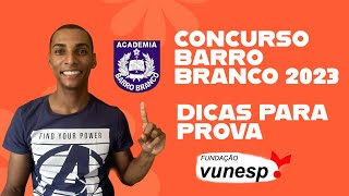 CONCURSO BARRO BRANCO 2023  CFO APMBB   200 VAGAS  BANCA VUNESP  DICAS [upl. by Ieluuk370]