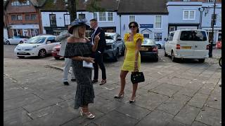 Ringwood Farmers Market Day and a wedding  Walking Tour in 4K Best of Dorset UK [upl. by Jamilla]