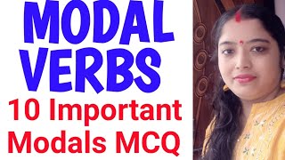 Modals Modals verb in English Grammar MCQ on Modals Modals in Hindi [upl. by Anairotciv694]