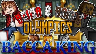 Minecraft Benja and Bacca Olympics Bacca King Challenge 10  JeromeASF [upl. by Lang]