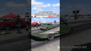 Audi RS3 Stage 3 vs Chevy S10 Supercharged arrancones [upl. by Ahsinid487]