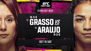 UFC VEGAS 62 LIVE GRASSO VS ARAUJO LIVESTREAM amp FULL FIGHT NIGHT COMPANION [upl. by Nedac]