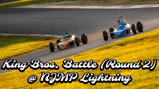 Epic Formula Ford Battle  King vs King Round 2  NJMP Lightning [upl. by Egedan]