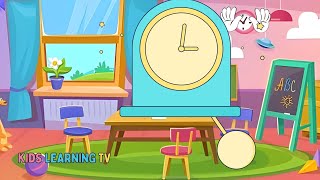 The Clock  Fun Clock Song for Kids  kids song [upl. by Brade]