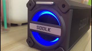 SODLK T200 PLUS bigger than BLITZWOLF BW WA3 bluetooth speaker [upl. by Mashe]