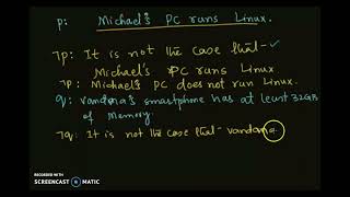 Negation of a proposition  Truth table for not P  Discrete Structures  Mathematics  logic [upl. by Siuol]