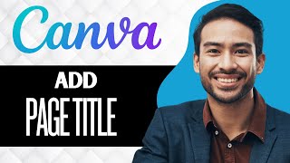 How to Add Page Title in Canva Website Full Guide [upl. by Rayburn221]