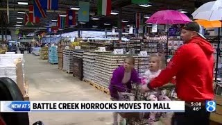 Battle Creek Horrocks moves to mall [upl. by Nahgaem]