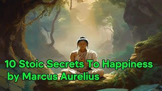 Ten Stoic Secrets To Happiness by Marcus Aurelius  Philosophy For Life [upl. by Okiron515]