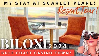 Biloxi MS Scarlet Pearl full resort tour D’Iberville Mississippi 2024 [upl. by Hilario]