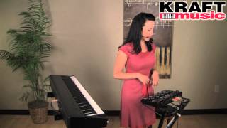 Kraft Music  Boss RC505 Loop Station Demo with Angela Sheik [upl. by Enomaj]