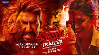 SINGHAM AGAIN  OFFICIAL TRAILER  Ajay Ranveer Akshay Arjun Kareena Deepika Rohit Shetty [upl. by Yuria771]