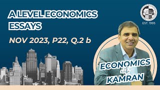 A Level Economics Sample Essay  Paper 22ON23Q2b [upl. by Stedt]