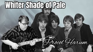 Procol Harum  Whiter Shade of Pale  Guitar Cover [upl. by Ansel553]