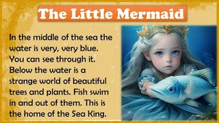 Learn English Through Story✨The Little Mermaid✨ level1✨Audiobook✨Improve Your English✨Subtitle [upl. by Noval]