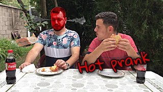 ALBANIAN challenge PRANK ME PIZZA  extrem hot 🥵  ARIZONRR [upl. by Sergent992]