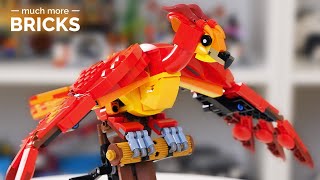 LEGO 76394 Harry Potter Fawkes Dumbledores Phoenix  Speed Build [upl. by Zabrine305]