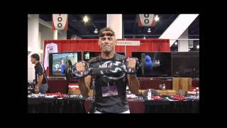 Action Star amp Trainer Olivier Gruner Shows His Burn Machine Universal Workout [upl. by Yleak]