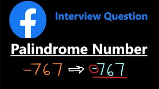 Palindrome Number  Leetcode 9  Python [upl. by Steiner]