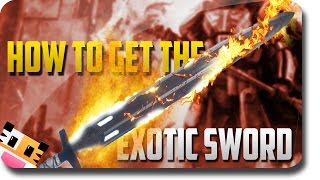 Destiny quotRise of Ironquot  How To Get The Exotic Sword quotYoung Wolfs Howl Rise of Iron Gameplay [upl. by Brownley]