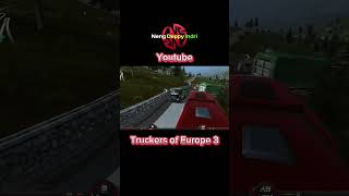 Truckers of Europe 3  Deadly Bend at The Gotthard Pass shorts toe3update gotthard [upl. by Ahsienek]