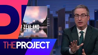 Stop John Olivers Election Interference  The Project NZ [upl. by Allimac]