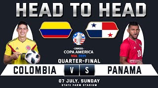 COLOMBIA vs PANAMA  QUARTER FINAL  COPA AMERICA  Prediction amp Head to Head Stats  COL vs PAN [upl. by Aciamaj]