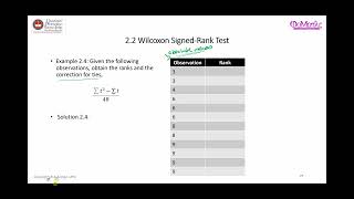 Part 33 Wilcoxon Signed Rank Test Large Sample Approximation [upl. by Emlynn150]