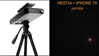 Photographie de Jupiter et ses satellites par Hestia Vaonis  iPhone 15 [upl. by Hermosa]