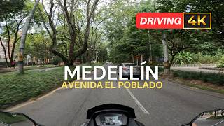 4K Medellín Avenida el poblado 🇨🇴 Sin Destino [upl. by Adlih]