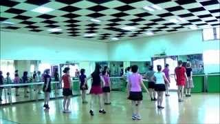 The Blurred Moon｜Line Dance by Linda Kwan｜Demo amp Walk Through｜月朦朧鳥朦朧｜含導跳｜v2 [upl. by Atteyram]