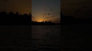 Koggala Lake sunset time nature birds travel srilanka tranding lake srilanka [upl. by Ecinnahs]