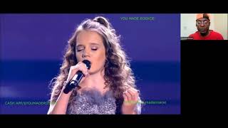 Amira Willighagen  Nella Fantasia Live Reaction amirawillighagen music reactions [upl. by Maura]