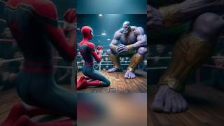 Thanos and spiderman ki fight 🤯kon jeetega 😎viralshortsaiavengers [upl. by Elad410]