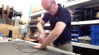 Window Screen Repair Instruction [upl. by Lobell]