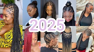 🔥 2024 Trending Braiding Hair Hairstyles For Women  Quick and Easy Braids For Black Women [upl. by Archle]