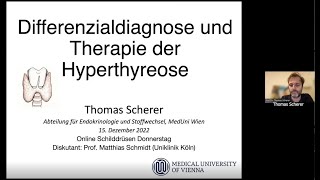 Differenzialdiagnose und Therapie der Hyperthyreose [upl. by Rexford813]